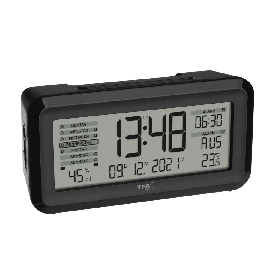 TFA 60.2562.01 Digital Radio Alarm Clock w. Room Clima  BOXX2 #1