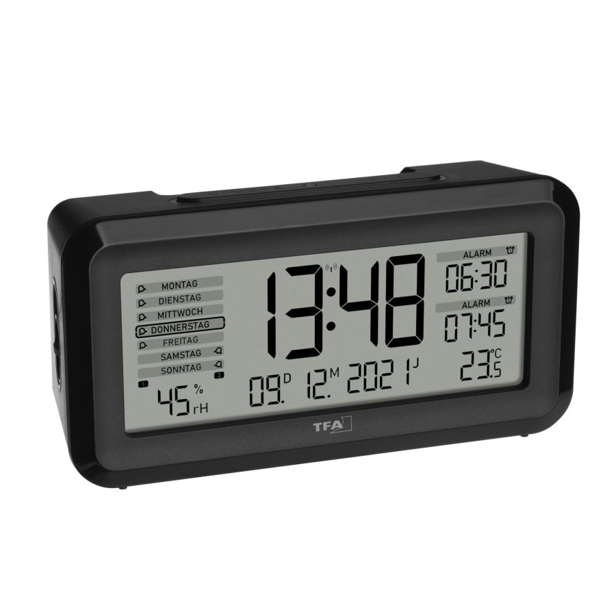 TFA 60.2562.01 Digital Radio Alarm Clock w. Room Clima  BOXX2 #2