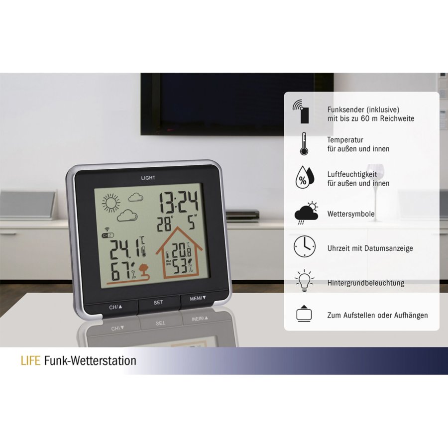 TFA 35.1153.01 LIFE Radio Weather Station #4