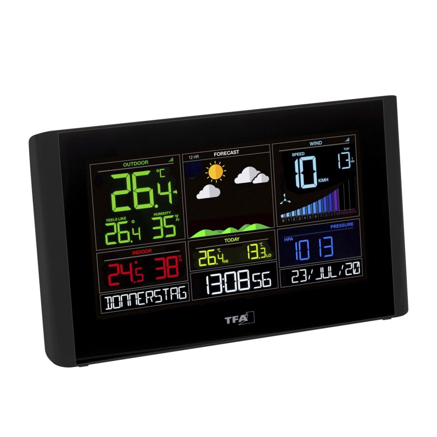 TFA 35.8001.01 VIEW BREEZE WLAN Radio Weather Station #1