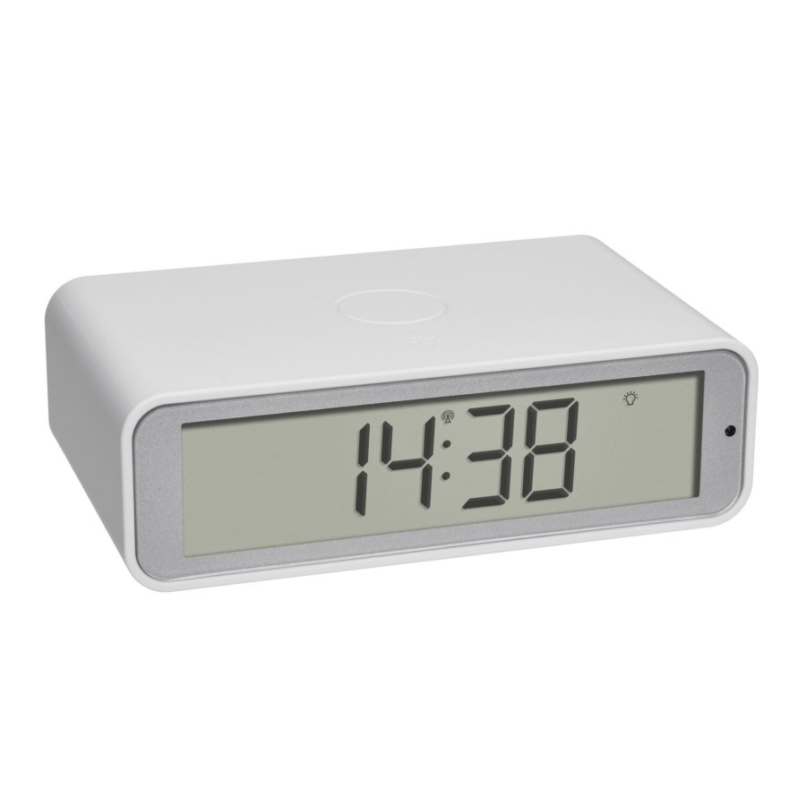 TFA 60.2560.02 TWIST white Radio alarm clock #1