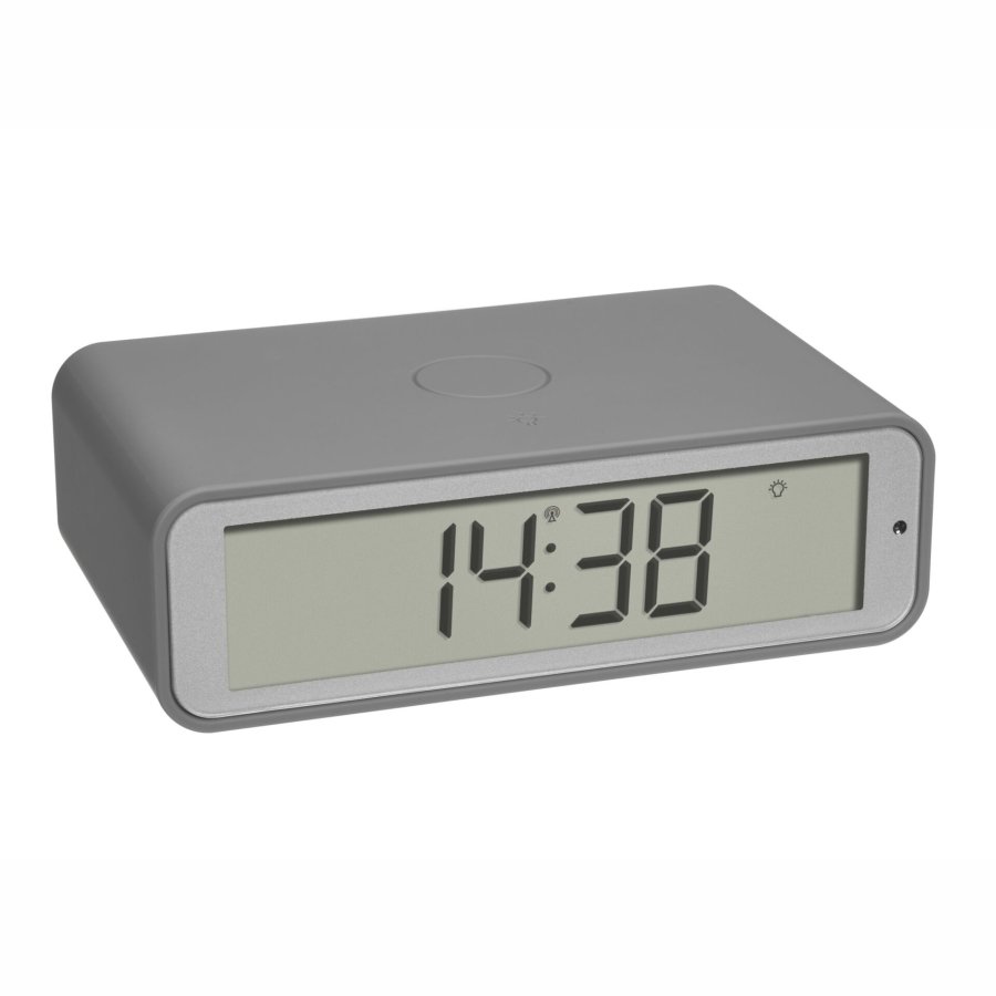 TFA 60.2560.15 TWIST grey Radio alarm clock #1