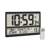 TFA 60.4521.01 XL Radio Clock with Indoor/Outdoor Temperature #1