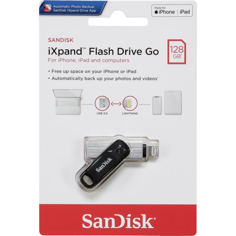 SanDisk iXpand Flash Drive 128GB SDIX60N-128G-GN6NE #1