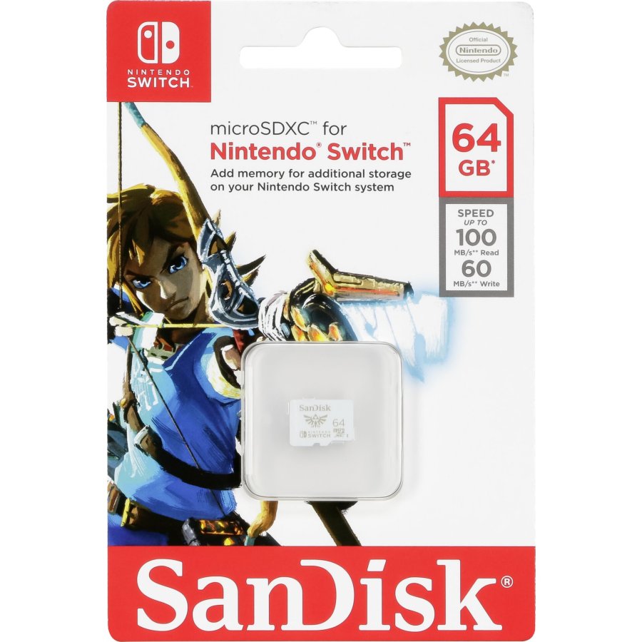 SanDisk microSDXC UHS-I    64GB Nintendo Switch #1