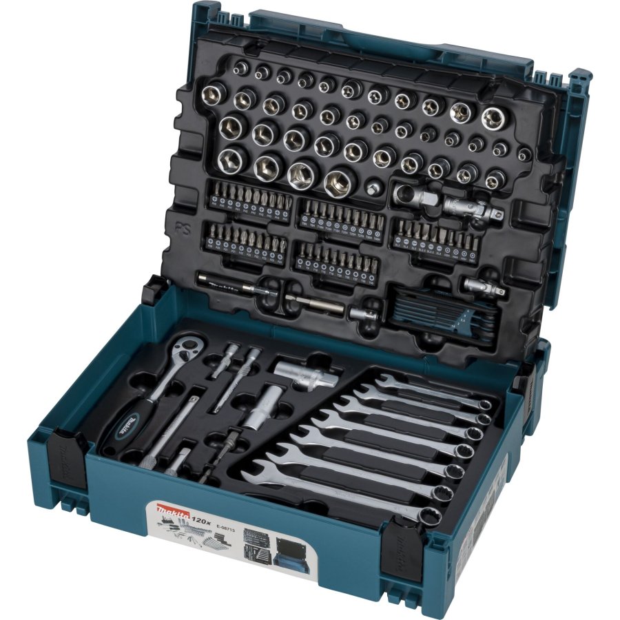 Makita E-08713 Tool Set 120-pcs. MAKPAC #1