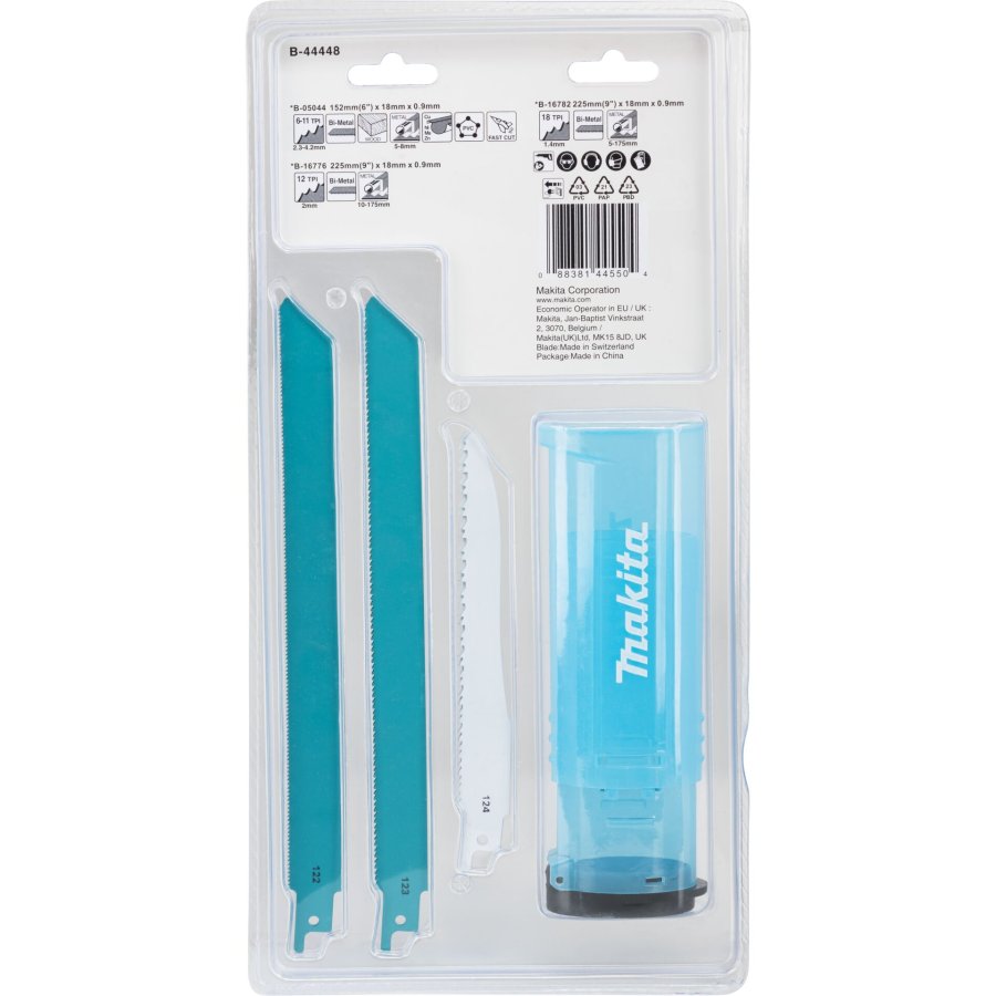 Makita B-44448 Recipro Blade Assortment B #2