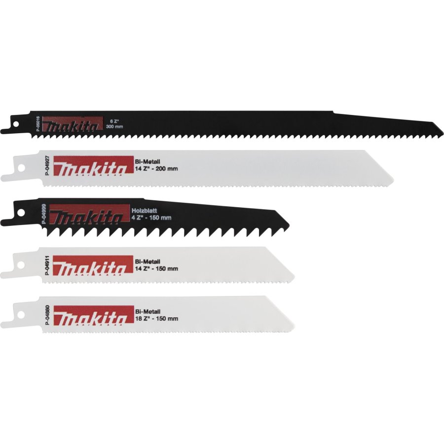 Makita P-83945 Recipro Starter Set Uni 5pcs. #1