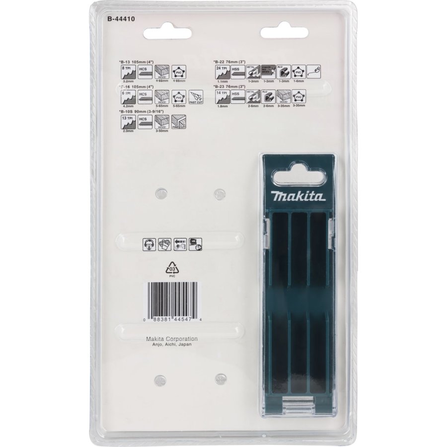 Makita B-44410 Jigsaw Bladesaw Assortment A #2