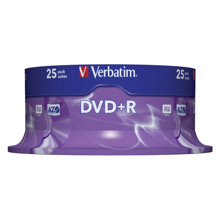 1x25 Verbatim DVD+R 4,7GB 16x Speed, matt silver #2