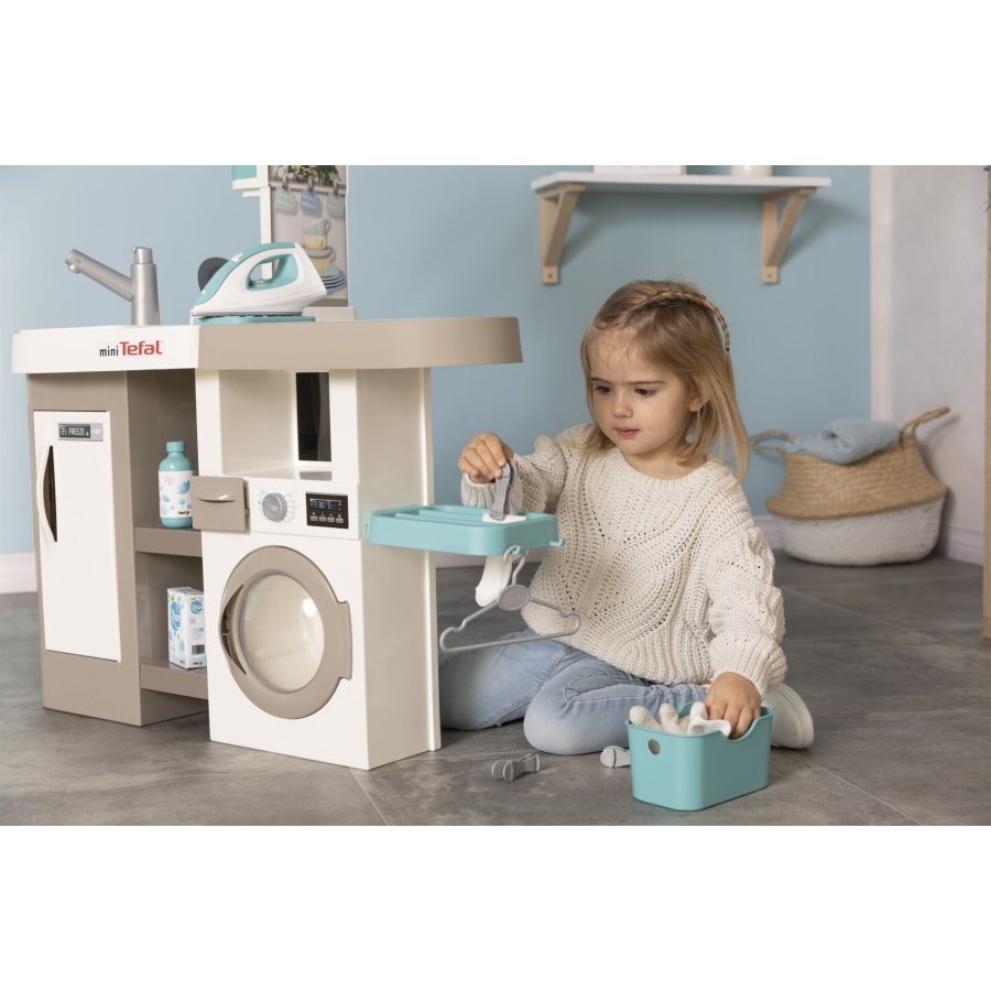 Smoby Tefal Studio Kitchen with Washing Machine #12