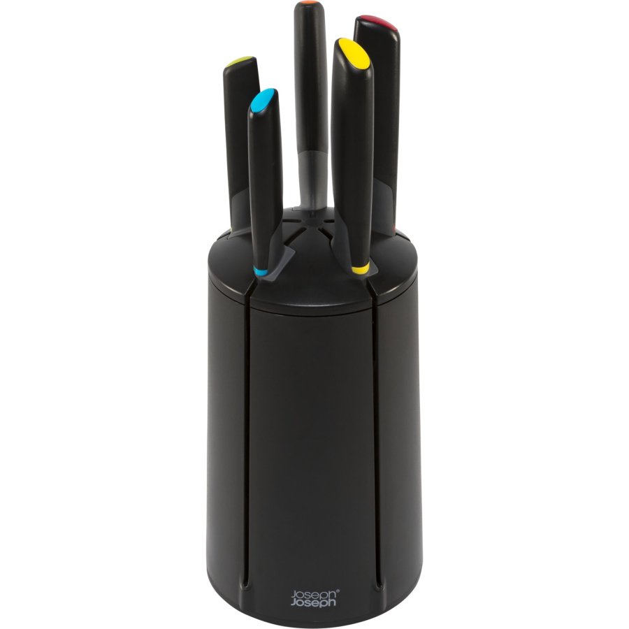 Joseph Joseph Elevate Knife Block Set 6 pcs. black #1