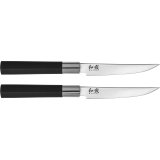 KAI Wasabi Black steak knife set 67S-4 #1