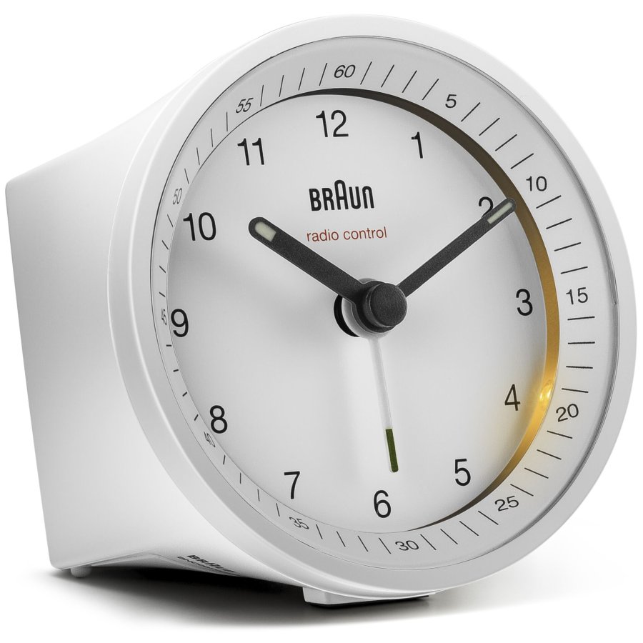 Braun BC 07 W-DCF Radio alarm clock white #1