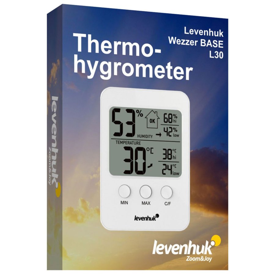 Levenhuk Wezzer BASE L30 Thermohygrometer white #2
