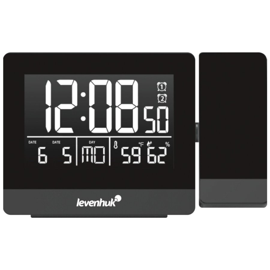 Levenhuk Wezzer BASE L70 Thermohygrometer with Projector #1