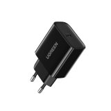 UGREEN USB-C 20W PD Wall Charger EU Black #1