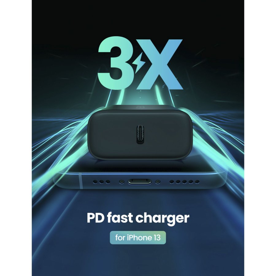 UGREEN USB-C 20W PD Wall Charger EU Black #8