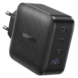 UGREEN USB-A+3xUSB-C 65W  GaN Tech Fast Wall Charger EU Black #1