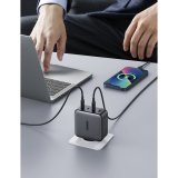 UGREEN USB-A+3xUSB-C 100W GaN Wall Charger USB C-C Cable Black #5