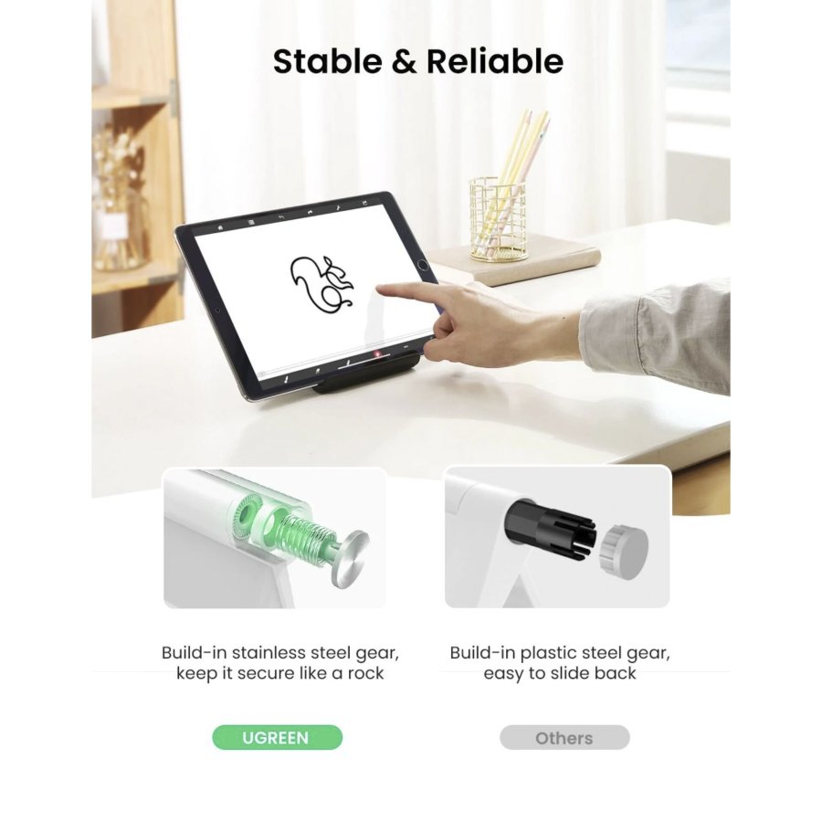 UGREEN Multi-Angle Tablet Stand Black #4