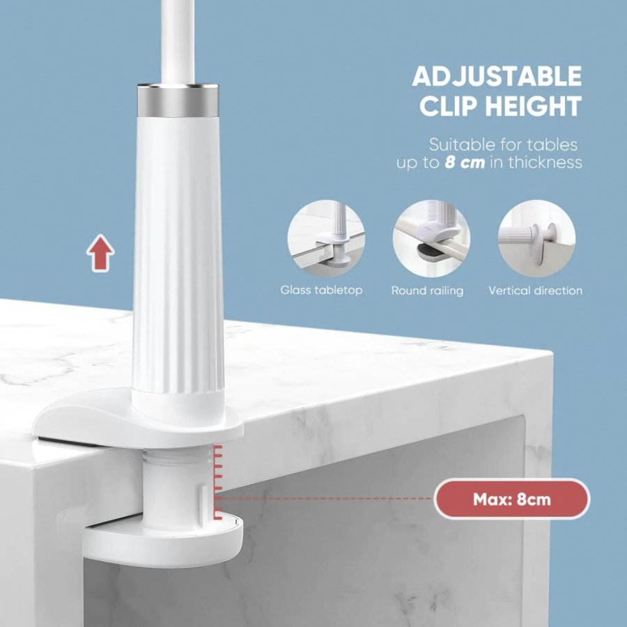 UGREEN Phone Holder White White Flexible Long Arm 90cm #5