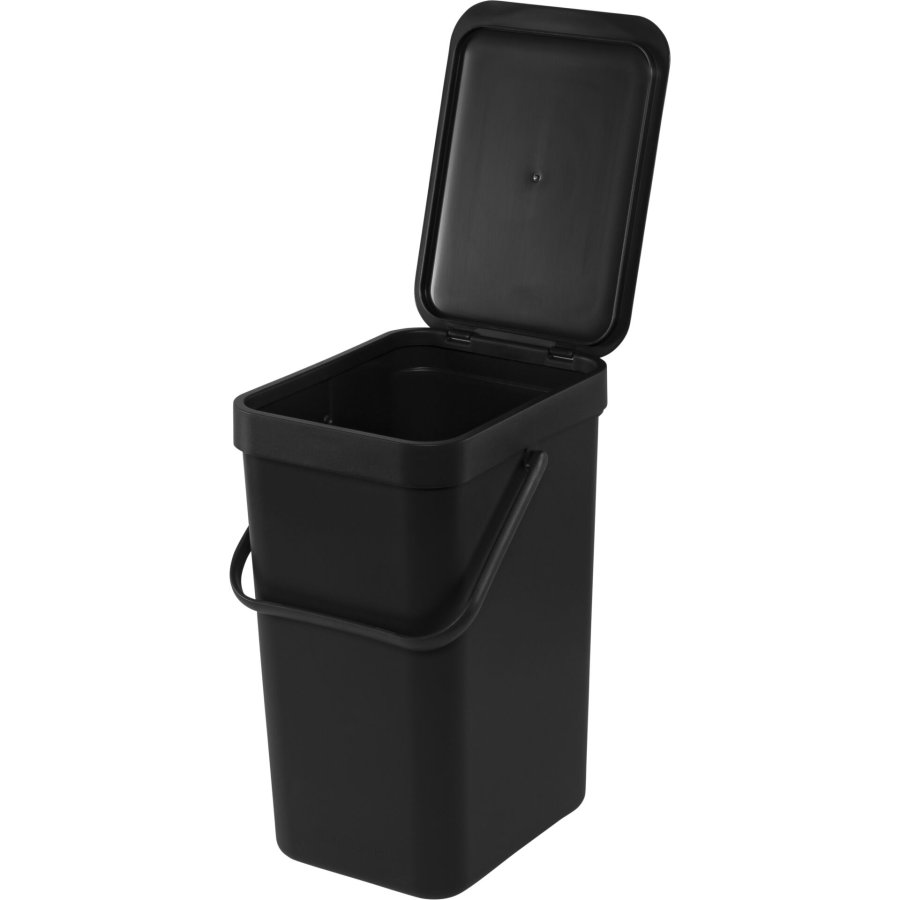 Brabantia Sort & Go Waste Bin 2 x 12 L Dark Grey & Jade Green #5