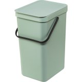 Brabantia Sort & Go Waste Bin 2 x 16 L Dark Grey & Jade Green #2