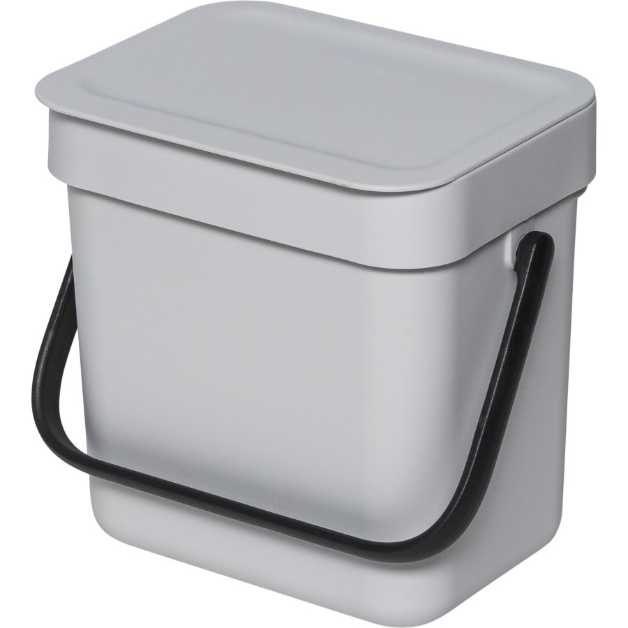 Brabantia Sort & Go Waste Bin Light Grey 3 L #1