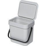 Brabantia Sort & Go Waste Bin Light Grey 3 L #2