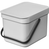 Brabantia Sort & Go Waste Bin Light Grey 6 L #1