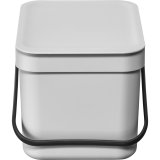 Brabantia Sort & Go Waste Bin Light Grey 6 L #2