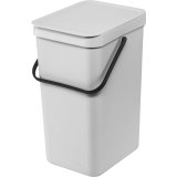 Brabantia Sort & Go Waste Bin Light Grey 16 L #1