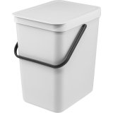 Brabantia Sort & Go Waste Bin Light Grey 25 L #1
