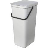 Brabantia Sort & Go Waste Bin Light Grey 40 L #1