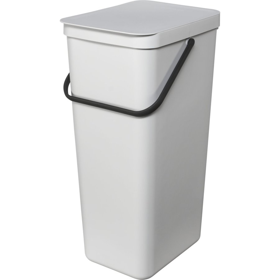 Brabantia Sort & Go Waste Bin Light Grey 40 L #1