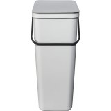 Brabantia Sort & Go Waste Bin Light Grey 40 L #2