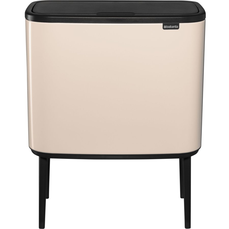 Brabantia Waste Bin Bo Touch Bin 3 x 11 L Soft Beige #1
