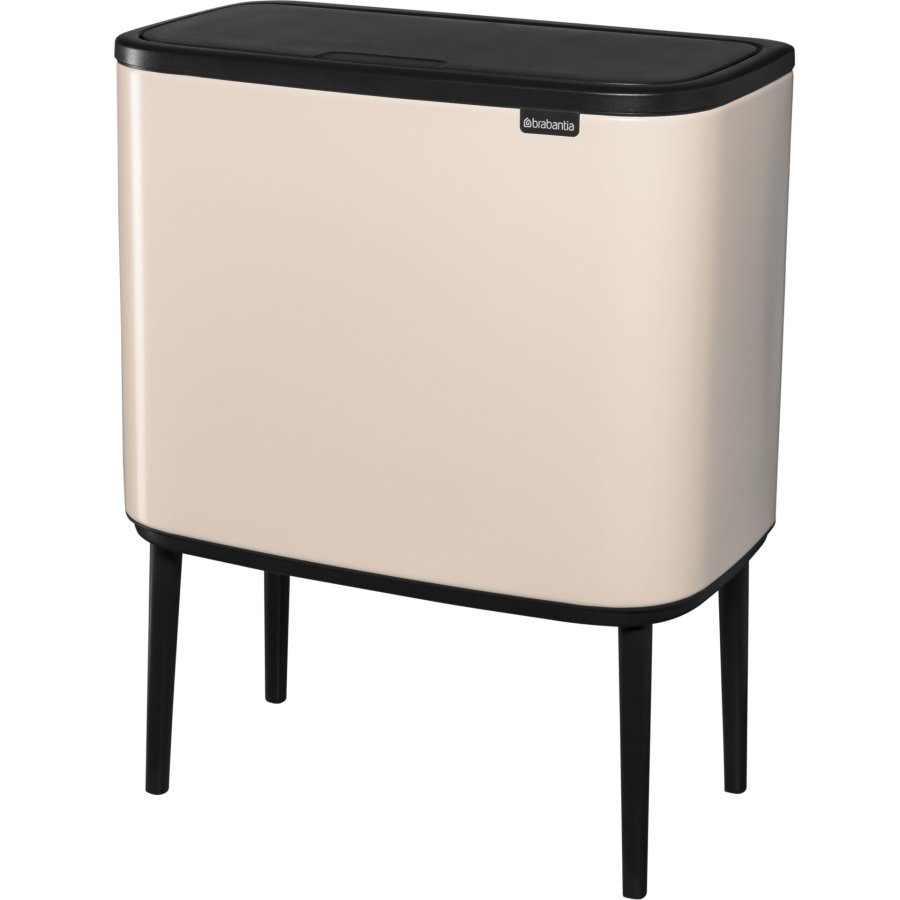 Brabantia Waste Bin Bo Touch Bin 3 x 11 L Soft Beige #2