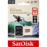 SanDisk microSDXC           64GB Extreme A2 C10 V30 UHS-I U3 #1