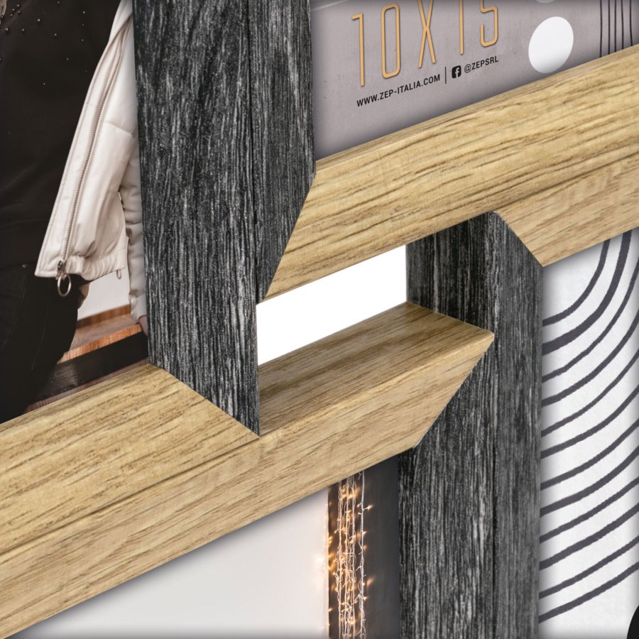 ZEP Vercelli black       6x10x15 Wood Gallery DN688B #2