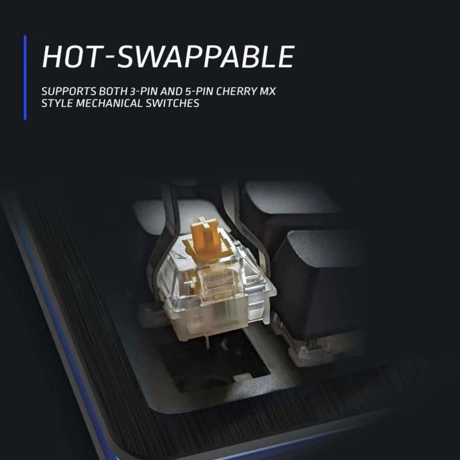 MOUNTAIN Everest 60 RGB US ANSI Linear 45 Midnight Black #13