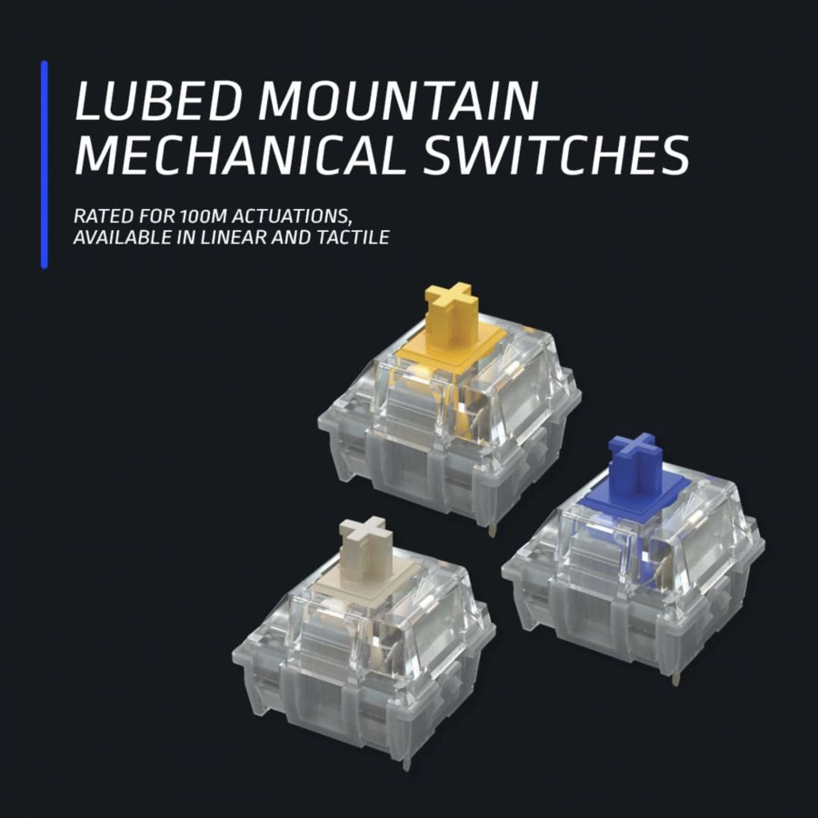 MOUNTAIN Everest 60 RGB US ANSI Tactile 55 Midnight Blac #15