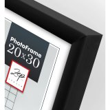 4x1 ZEP New Easy black     20x25 Kunststoff  Rahmen          KB12 #4