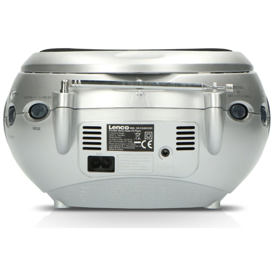 Lenco SCD-24 black/silver #5