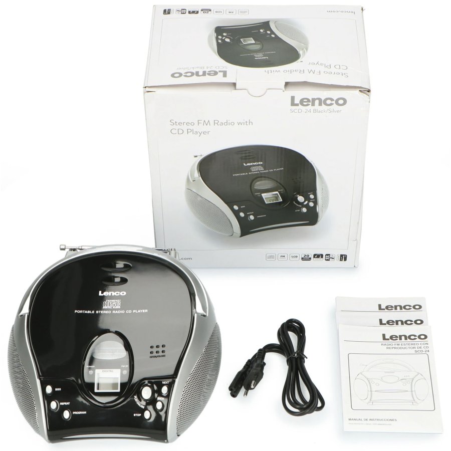 Lenco SCD-24 black/silver #10
