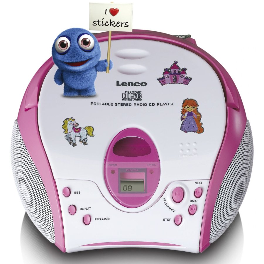 Lenco SCD-24kids pink #3