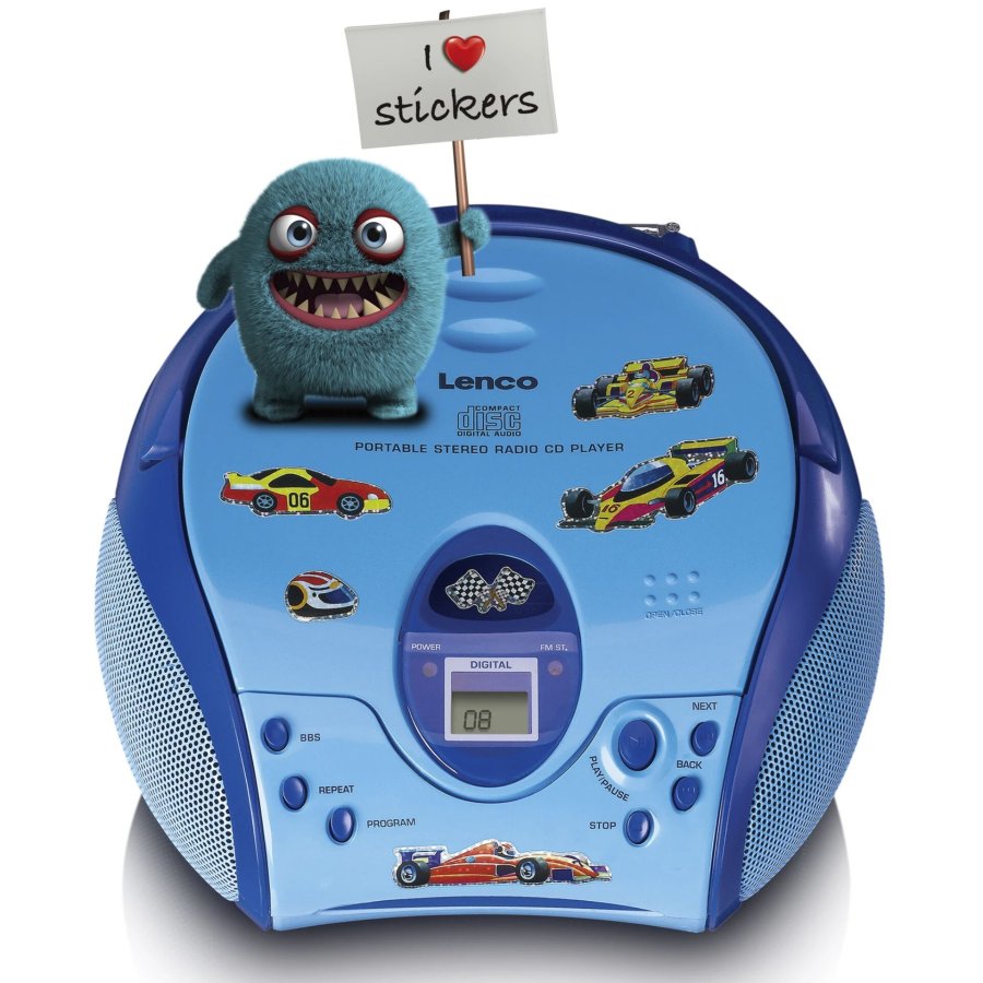 Lenco SCD-24kids blue #3