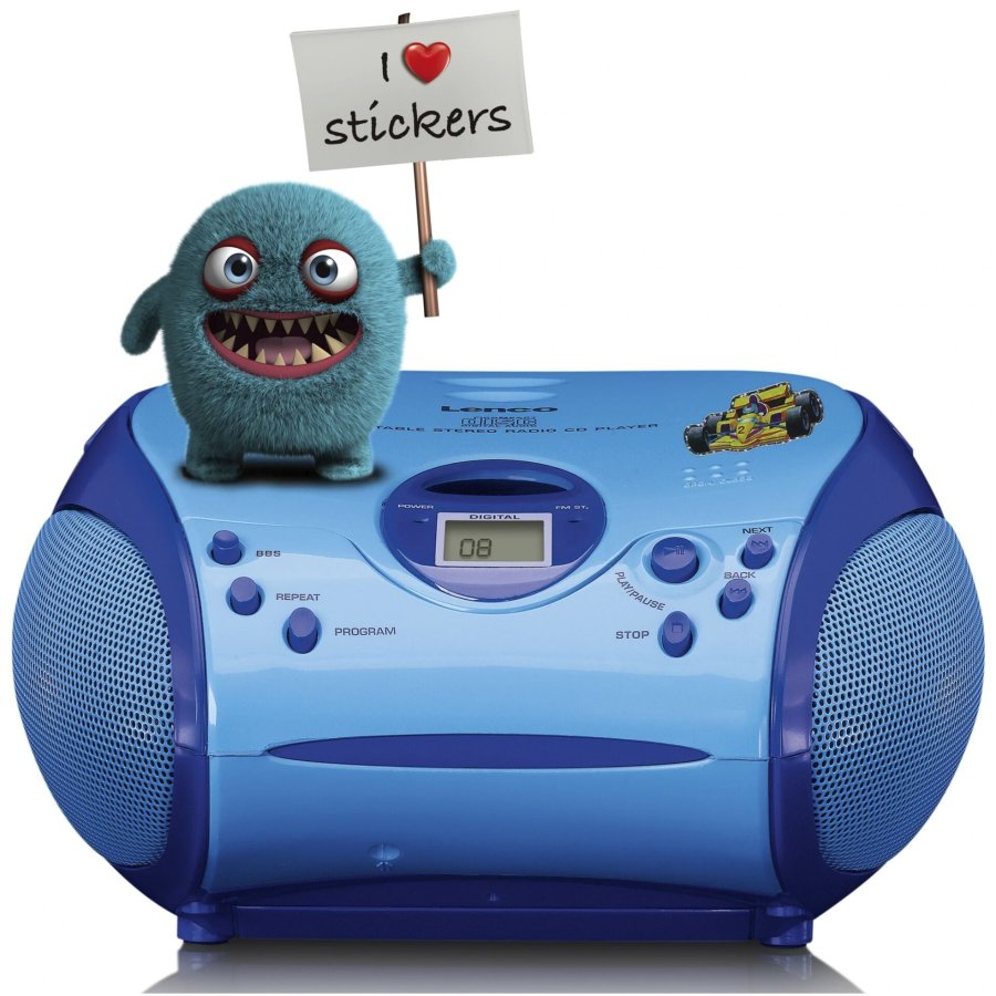 Lenco SCD-24kids blue #4