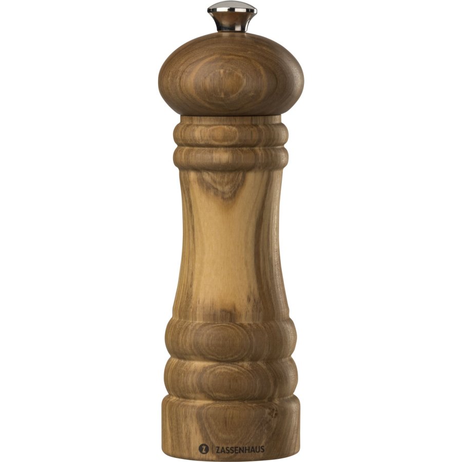 Zassenhaus salt mill BERLIN Olive Wood, 18 cm #1